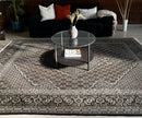 Täbriz Teppich ca. 314 × 200 cm – dunkelbraun, creme & beige