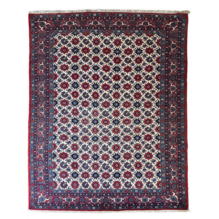 Veramin Teppich ca. 200 × 300 cm – creme/blau & klassisch