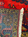 Wiss Teppich ca. 300 × 200 cm – rot/grau & geometrisch