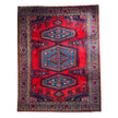 Wiss Teppich ca. 300 × 200 cm – rot/grau & geometrisch