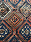 Yalameh Teppich ca. 230 × 153 cm – altrosa & geometrisch