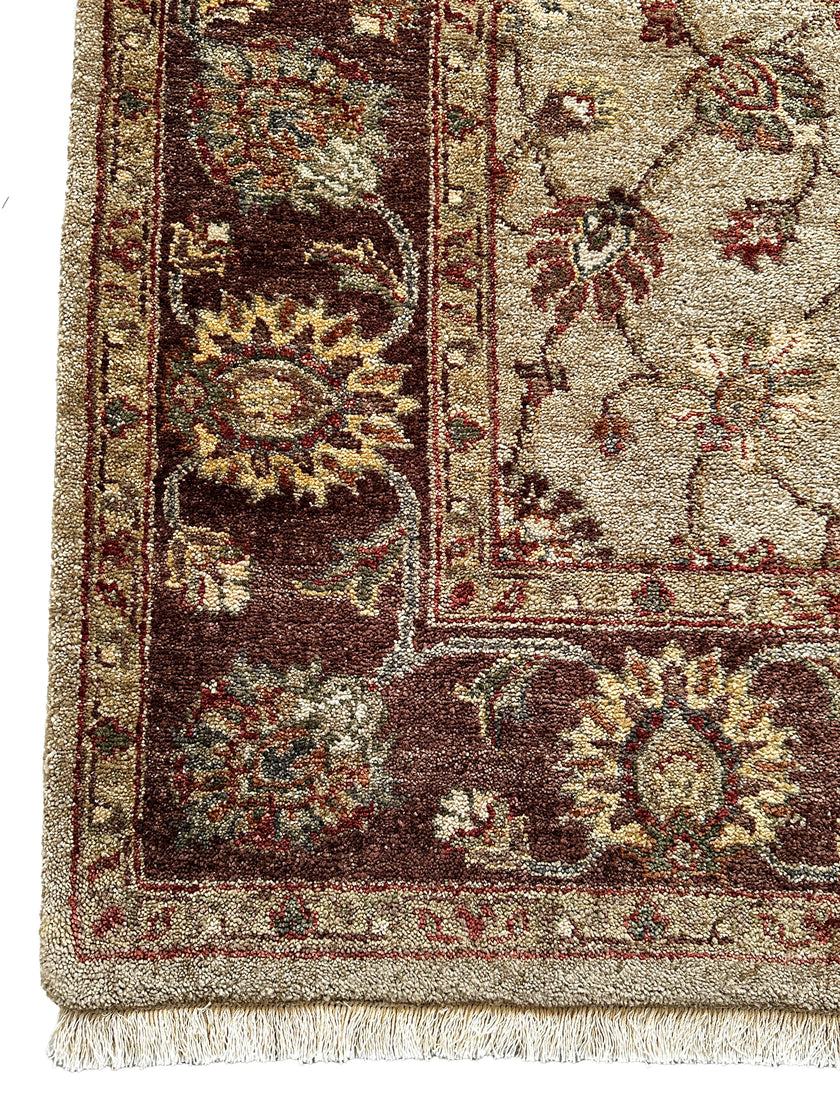 Ziegler Teppich ca. 250 × 150 cm – beige/braun & dezent