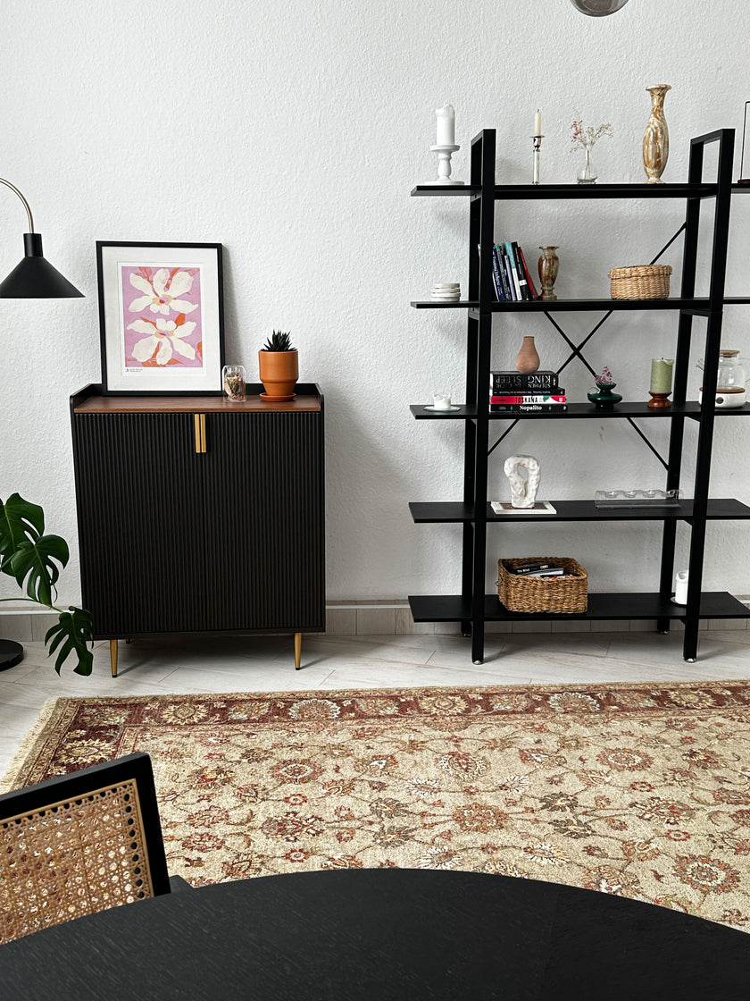 Ziegler Teppich ca. 250 × 150 cm – beige/braun & dezent