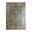 Ziegler Teppich ca. 255 × 162 cm – grün & beige